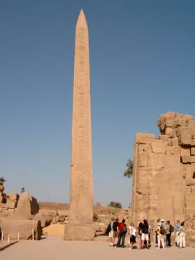 Den højste obelisk i Ægypt - Hatshepsuts Oberlisk i Karnak tempel