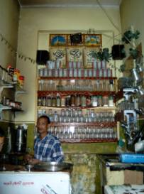 en ægyptisk café