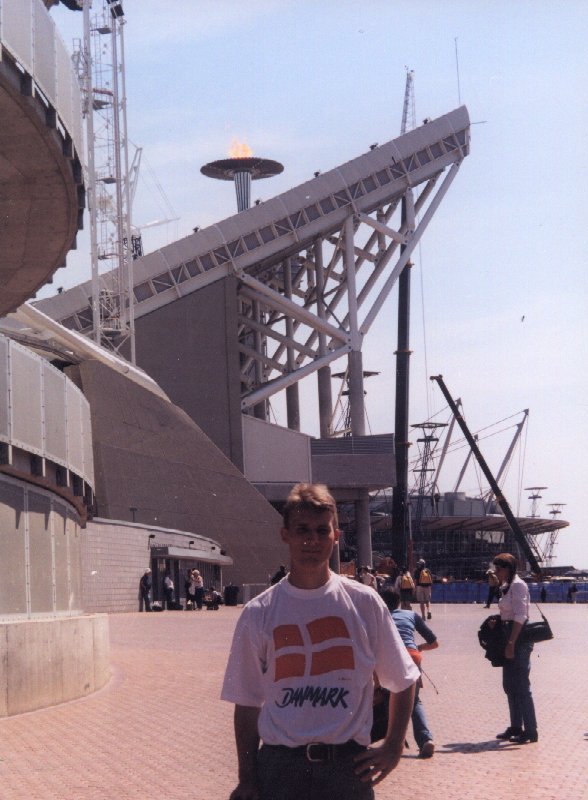 Me with Stadium Australia