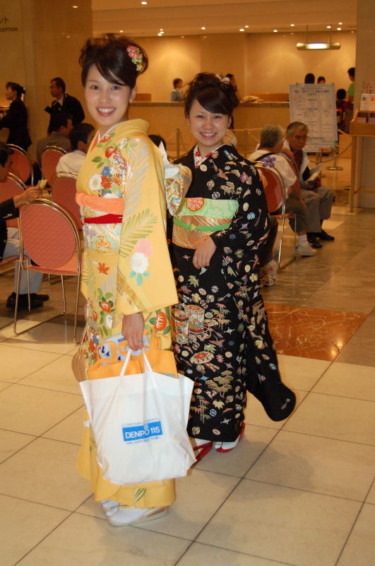 Girls in Kimono